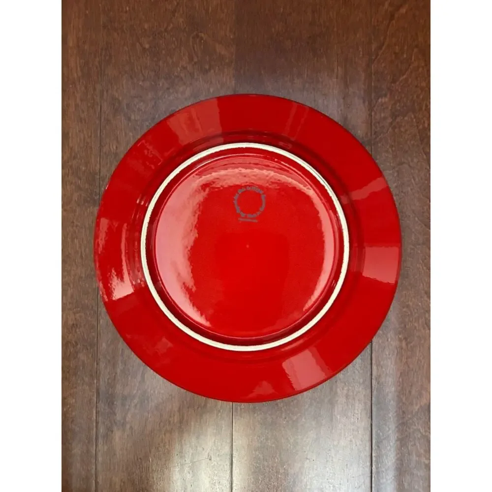 Red Decorative Dinner Plate — 'You Are Special Today'